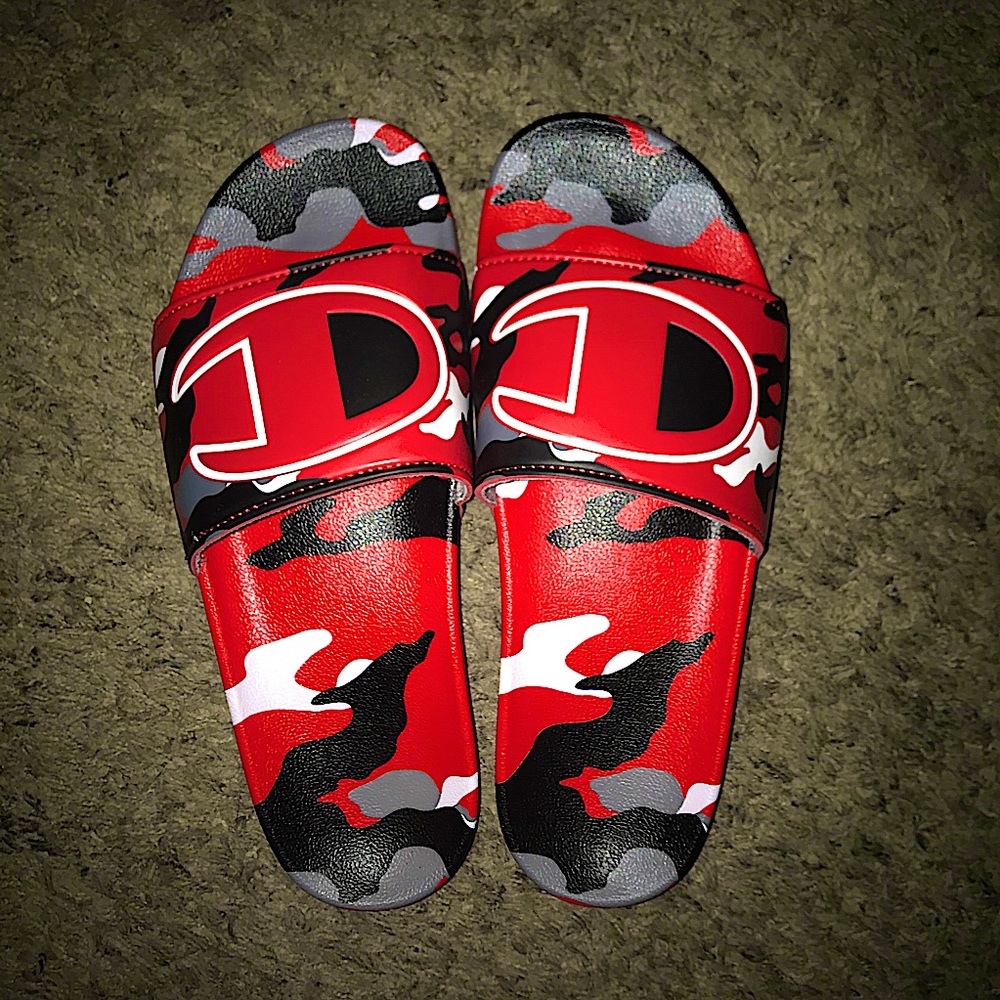 Mens Limited Edition Champion Slides